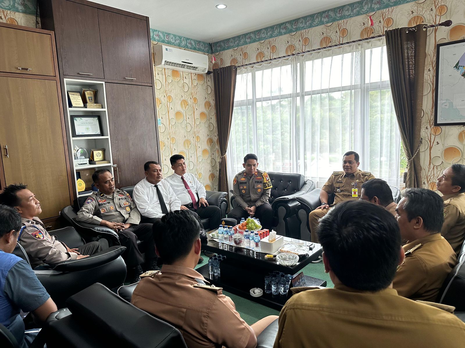 Polsek Sei Beduk Ajak Elemen Masyarakat Jaga Kamtibmas Tetap Kondusif Jelang Pilkada 2024