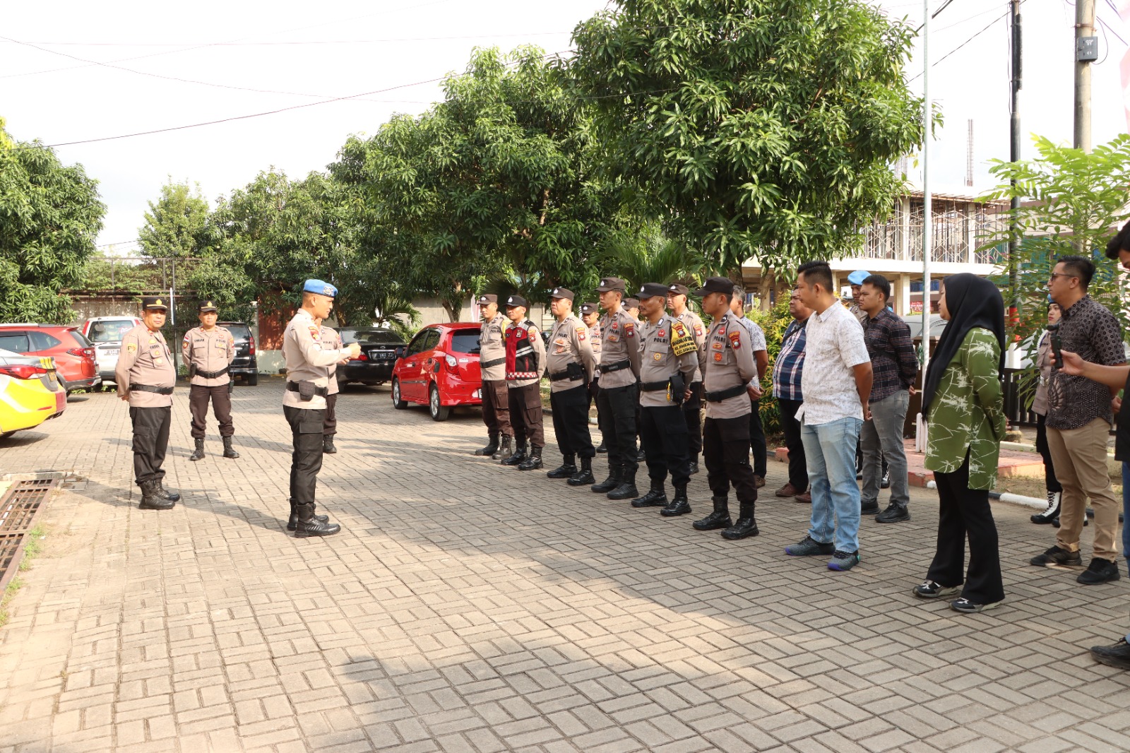 Propam Polresta Barelang Gelar Pembinaan Etika dan Sosialisasi Perpol di Polsek Bengkong