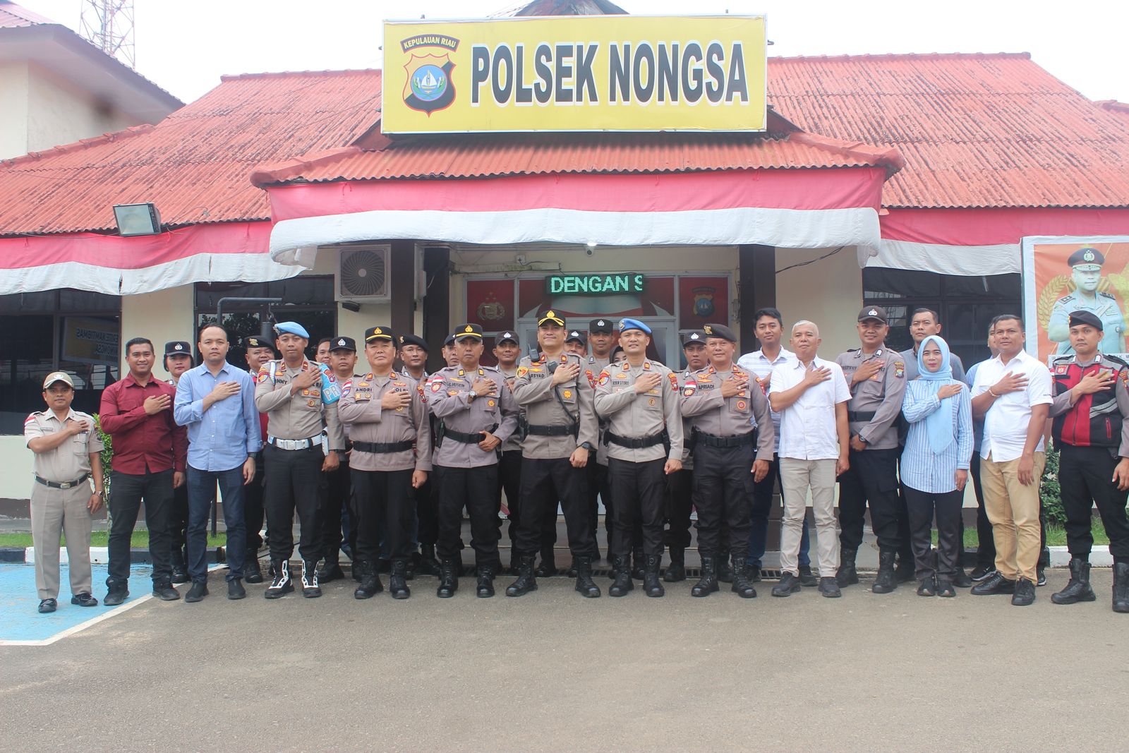 Sipropam Polresta Barelang Gelar Ops Gaktiblin di Polsek Nongsa: Tingkatkan Disiplin dan Profesionalisme Anggota